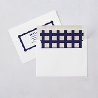 Adventure Icon Rehearsal Dinner Invitations Navy Signature Blank Standard