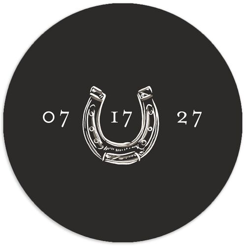 Western Wild Horses Wedding Stickers Licorice