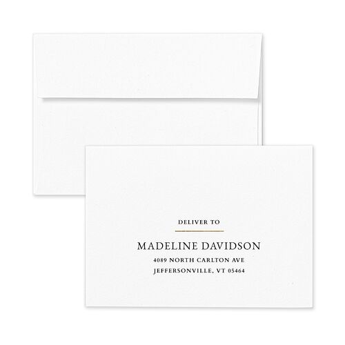 Striking Blooms Wedding Response Card Standard Envelopes White Burgundy Return Address Signature Standard
