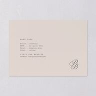 Vintage Script Wedding Invitations Midnight Signature Blank No Standard