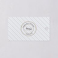 Vintage Boarding Pass Travel Ticket Favor Gift Tags Slate Signature