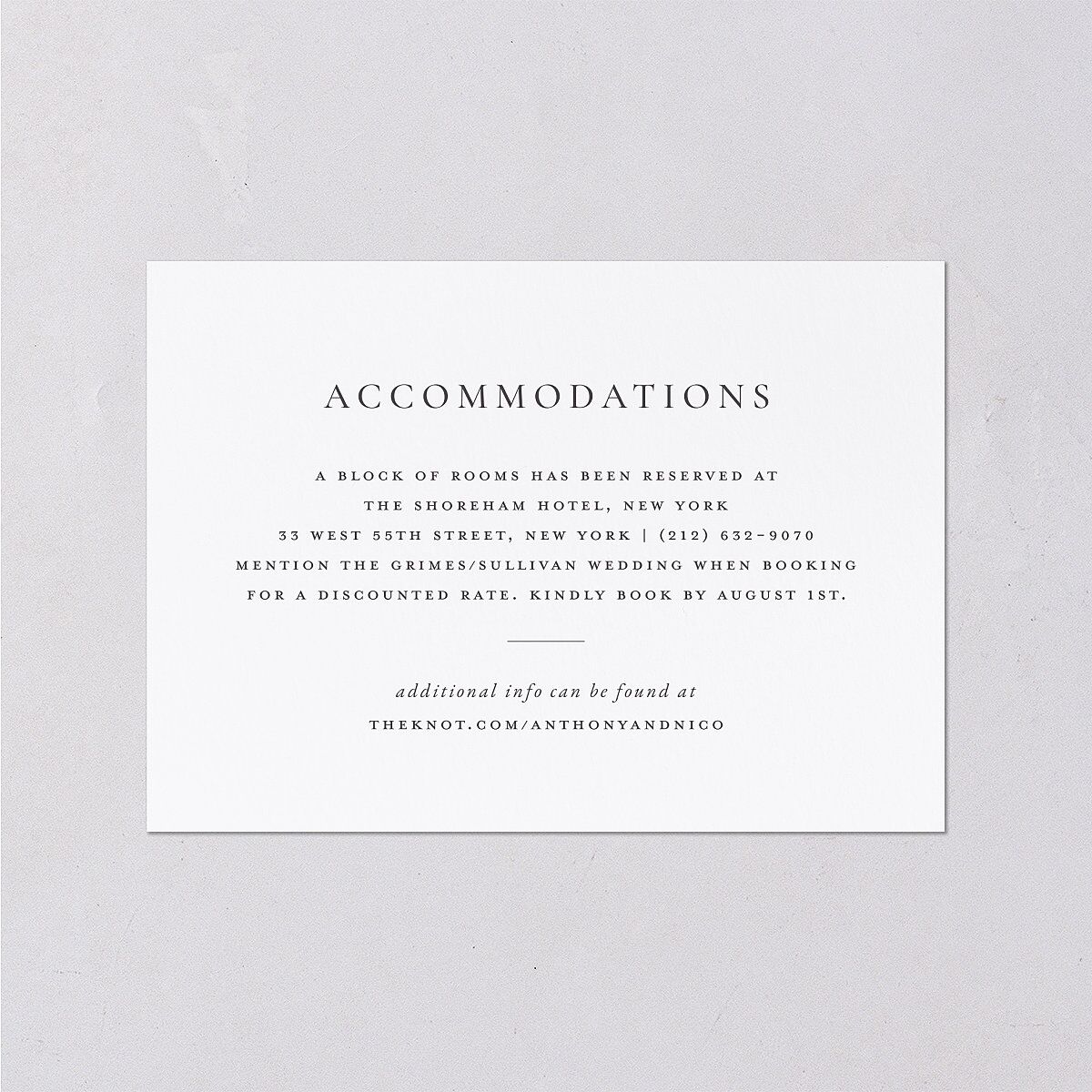 Elegant Photo Monogram Wedding Enclosure Cards Pure White Signature Standard