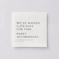 Enchanted Evening Cocktail Napkins Dark Navy Napkin Uncoined