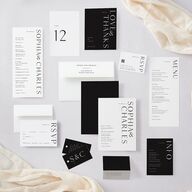 Timeless Elegance Table Numbers Midnight Signature