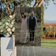 Captured Love Engagement Party Standard Welcome Sign Large Pure White Standard Indoor Foam Core L Welcome