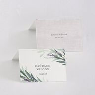 Lavender Sage Place Cards Plum Signature