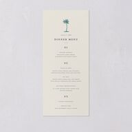 Palm Tree Icon Menus Tide Pool Signature