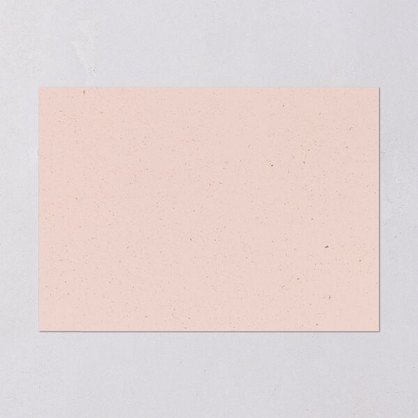 Beach Party Wedding Invitations Pink Cotton Signature Blank No Standard