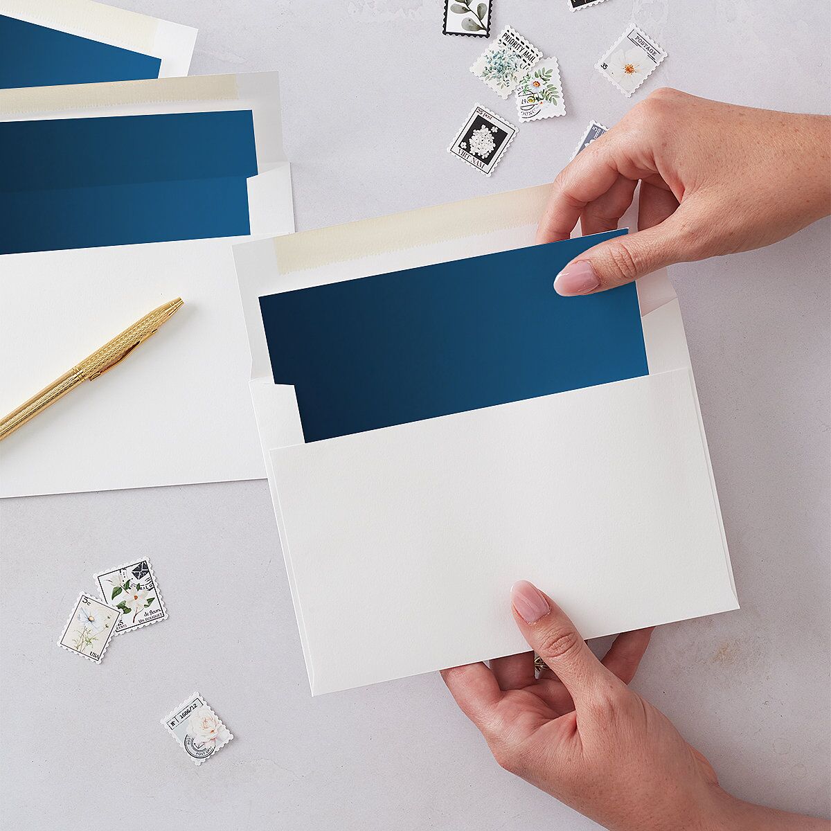 Hanukkah Hues Envelope Liners — view 2