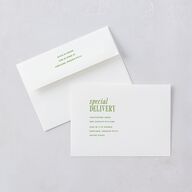 Editorial Promise Wedding Invitations Meadow Signature Blank No Standard
