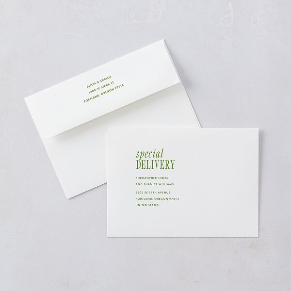 Editorial Promise Wedding Invitations Meadow Signature Blank No Standard