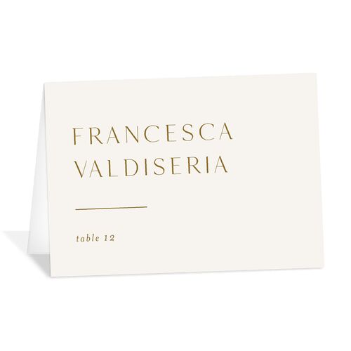 Timeless Elegance Place Cards Driftwood Signature