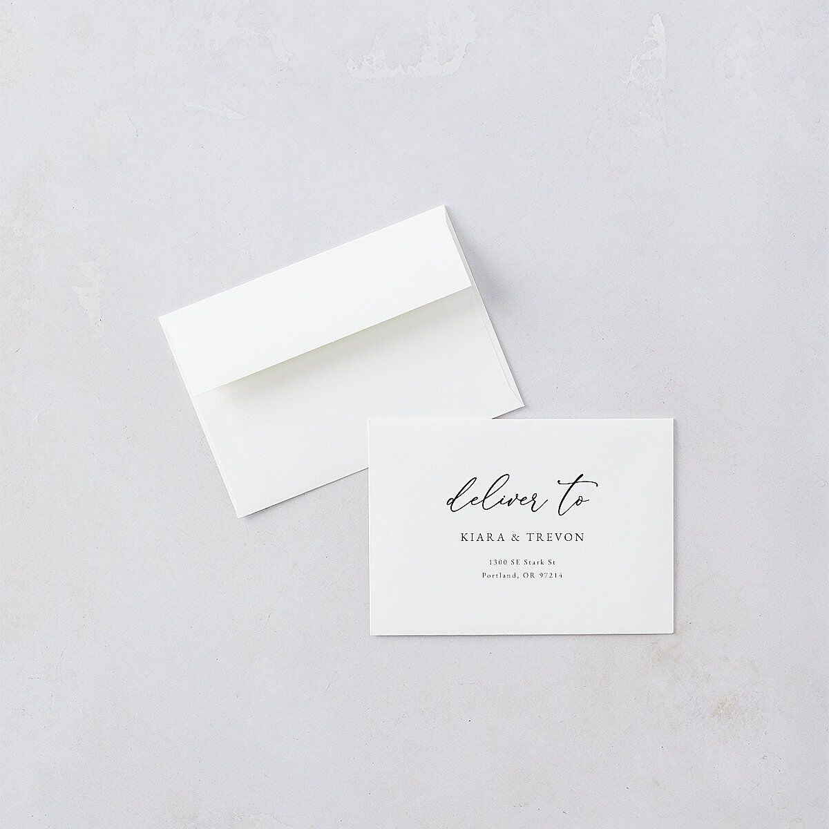 Romantic Photo Wedding Response Cards Gold Midnight Signature Standard