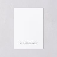 Modern Arch Photo Wedding Response Cards Pure White Signature Standard