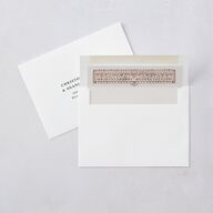 Indian Painted Henna Envelope Liners Chestnut Standard