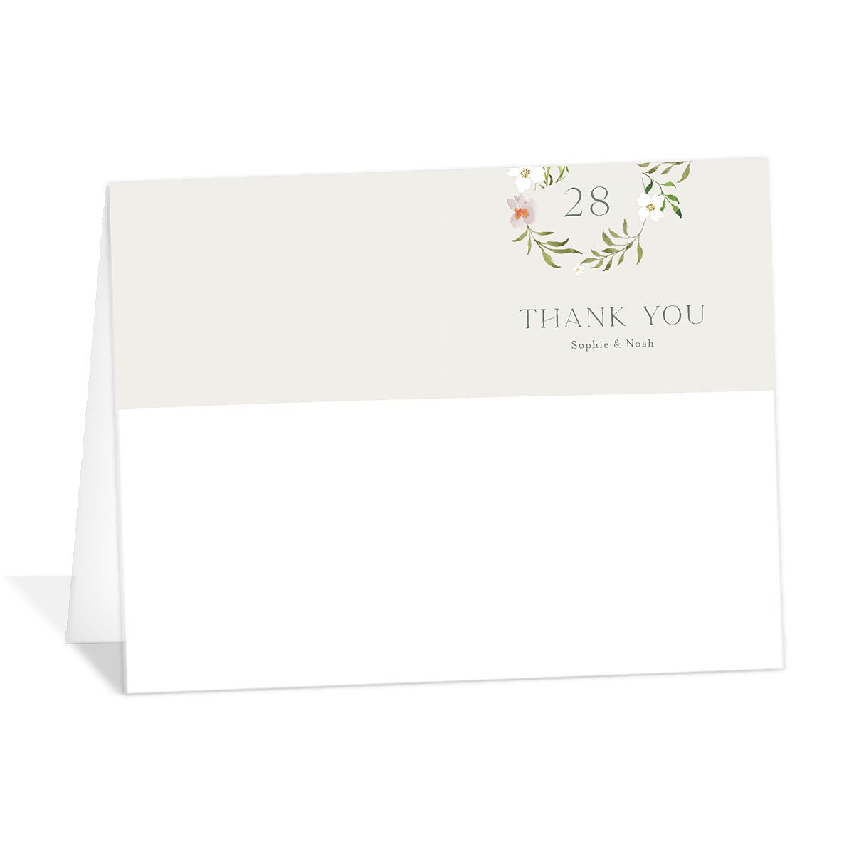 Wildflower Altar Thank You Cards