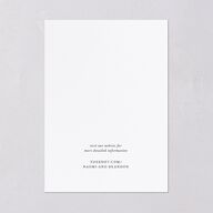 Romantic Ampersand Wedding Invitations Pure White Gold No Signature Blank