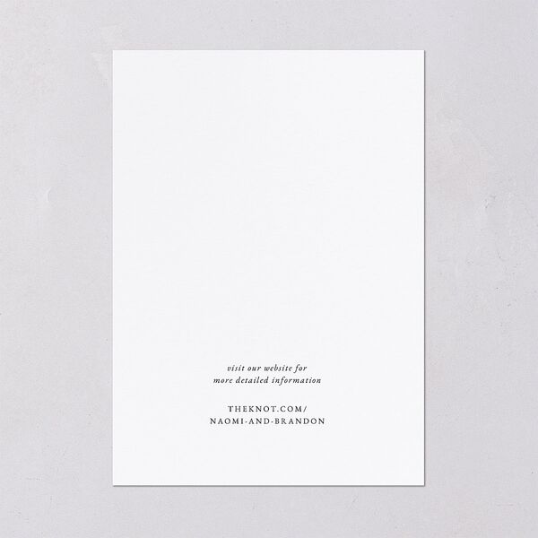 Romantic Ampersand Wedding Invitations Pure White Gold No Signature Blank