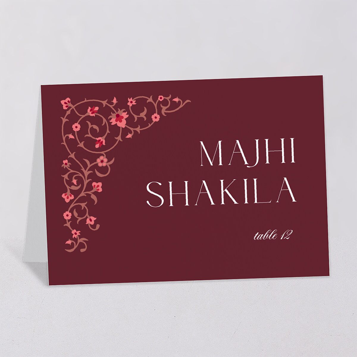 Ornate Threshold Place Cards — view 6
