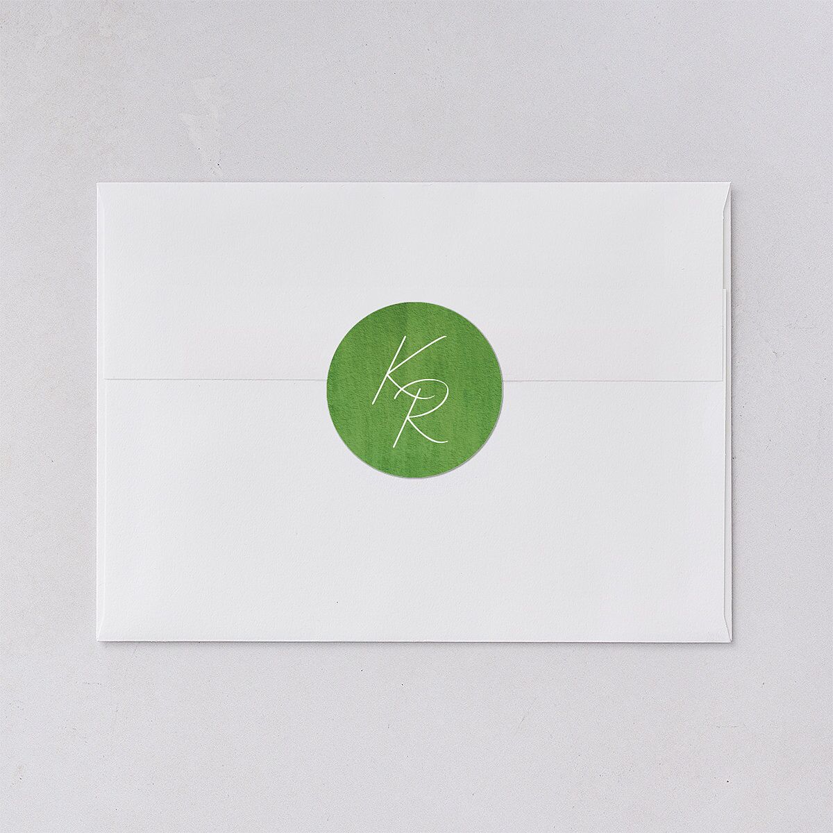 Tropical Hibiscus Wedding Stickers Lily Circle