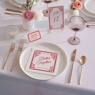 Vintage Heart Locket Luncheon Napkins Crimson Napkin Uncoined