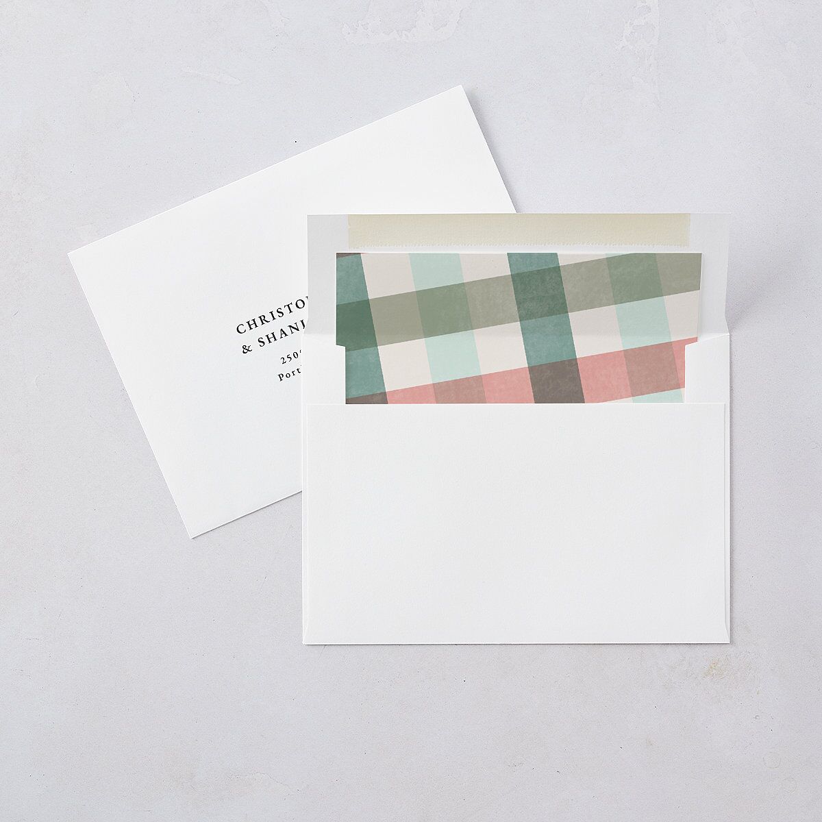 Flannel Type Envelope Liners — view 1
