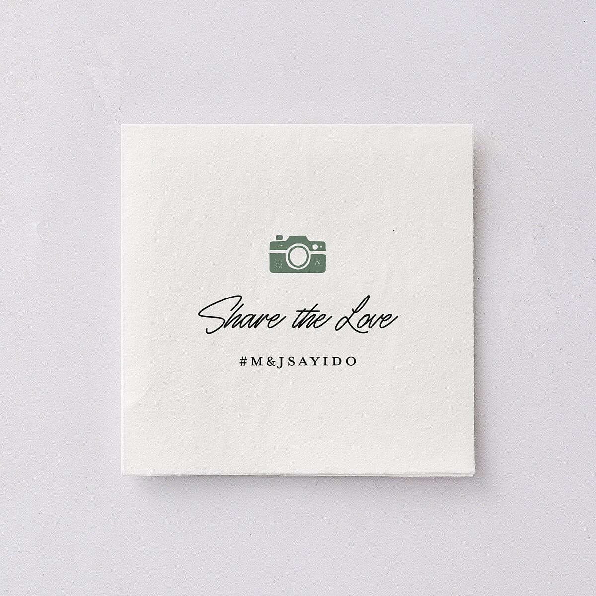 Rustic Pine Cocktail Napkins Eucalyptus Napkin Uncoined