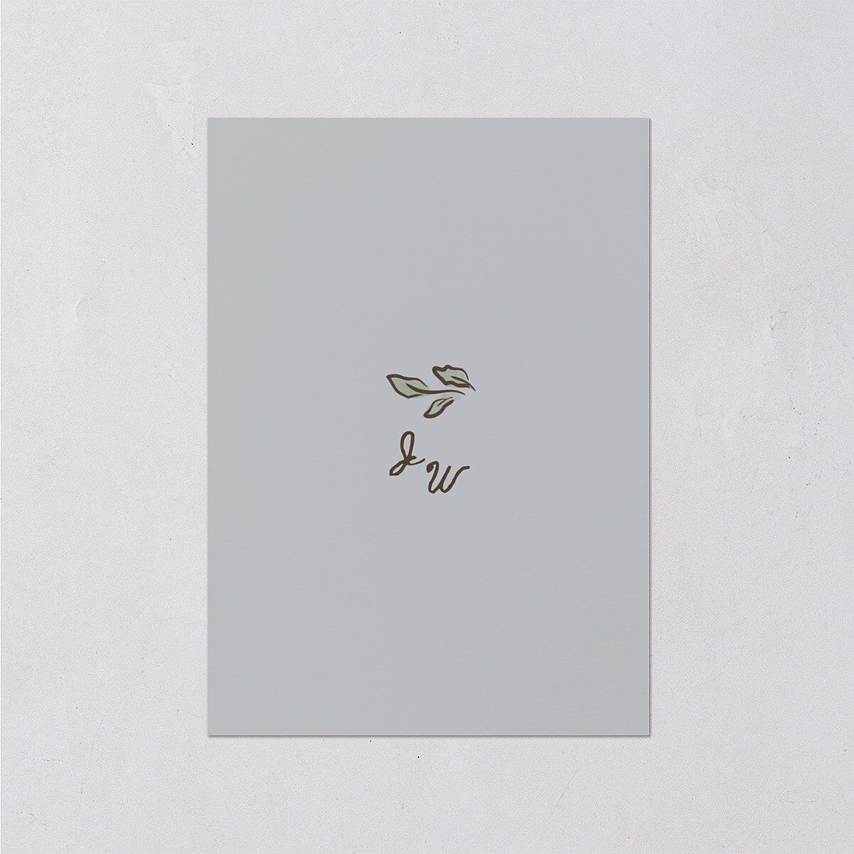 Watercolor Fairytale Trees Wedding Event Detail Cards Slate Signature Standard