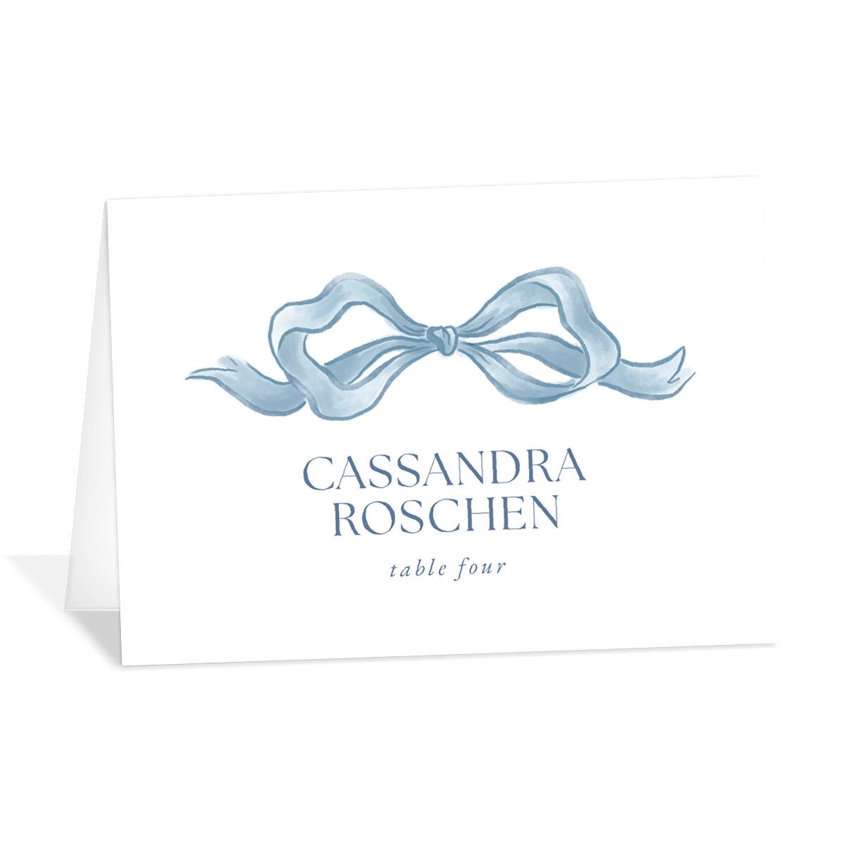 Vintage Bow Place Cards