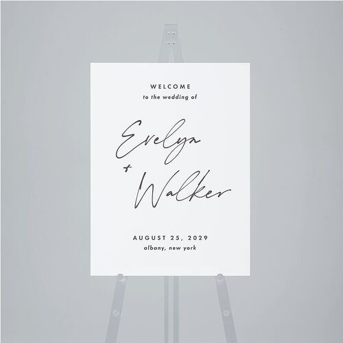 Picture This Photo Standard Welcome Sign Medium Medieval Grey Standard Indoor Foam Core M Welcome