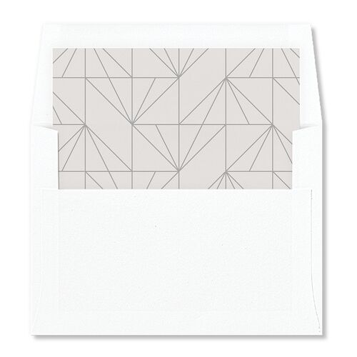 Elegant Frame Envelope Liners Fog Standard