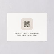 Striking Portrait Wedding Response Cards Pure White Signature Standard