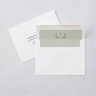 Antler Monogram Mountain Envelope Liners Forest Standard