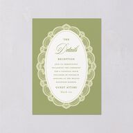 Eclectic Garden Reverie Wedding Enclosure Cards Lavender Signature Standard
