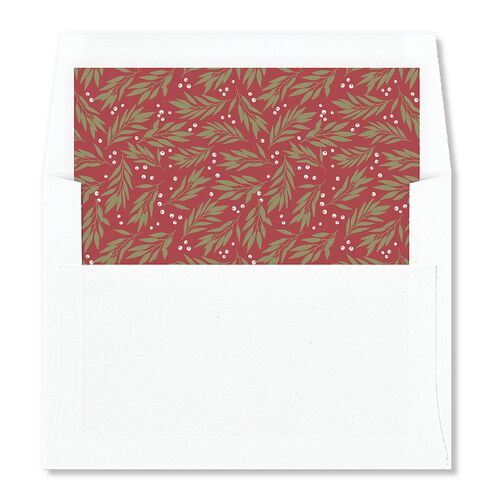 Rejoice Envelope Liners Merlot Standard