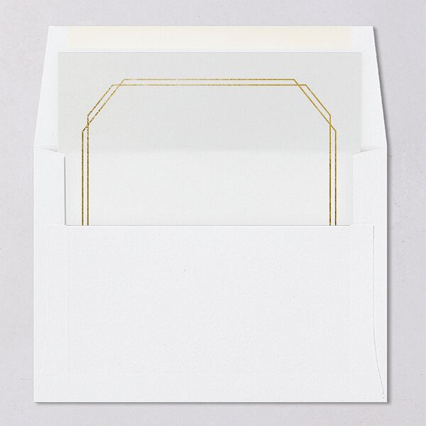 Eucalyptus Frame Standard Envelope Liners Standard Pure White Liner