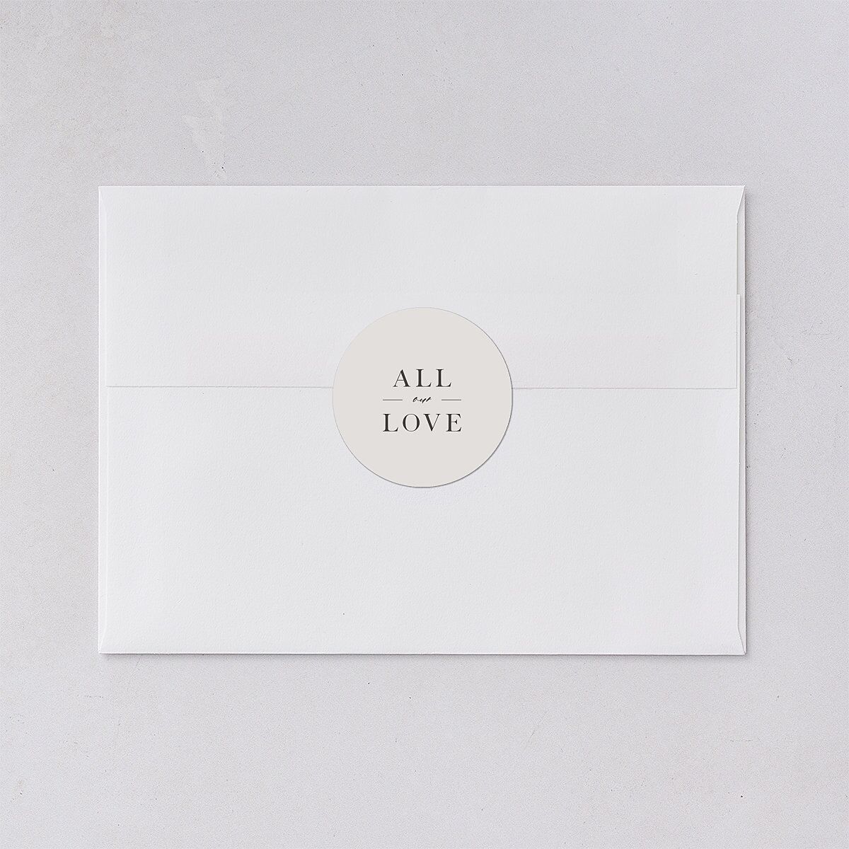 Shining Wreath Wedding Stickers Pure White Circle