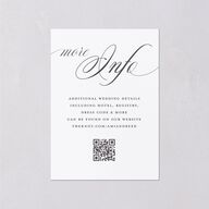 Grand Calligraphy Itinerary Cards Medieval Grey Signature Standard