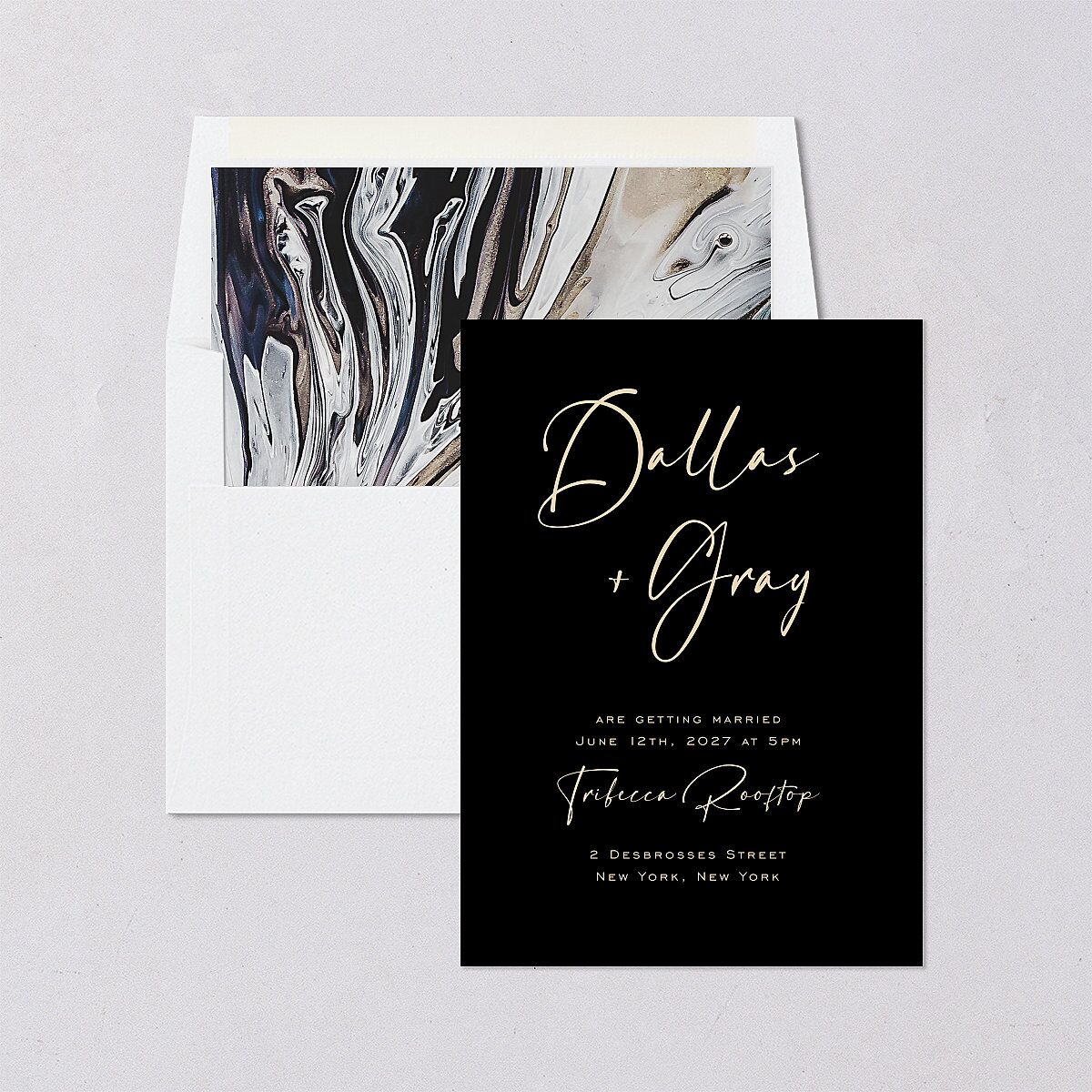 Simply Striking Standard Envelope Liners Midnight Standard