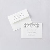 Gothic Gate Thank You Cards Licorice