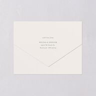 Rustic Butterflies All-in-One Wedding Invitations Scottish Green Signature Light Both Recipient and Return Addresses No