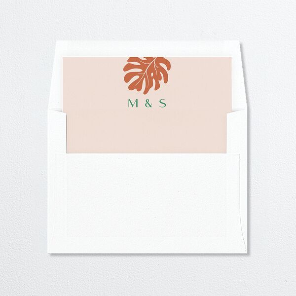 Impressionist Paradise Envelope Liners Rose Gold Standard