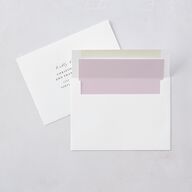 Delicate Lilac Wedding Invitations Amethyst Signature Blank No Standard