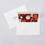 Letters to Santa Baby Announcement Envelope Liners Cotton Standard