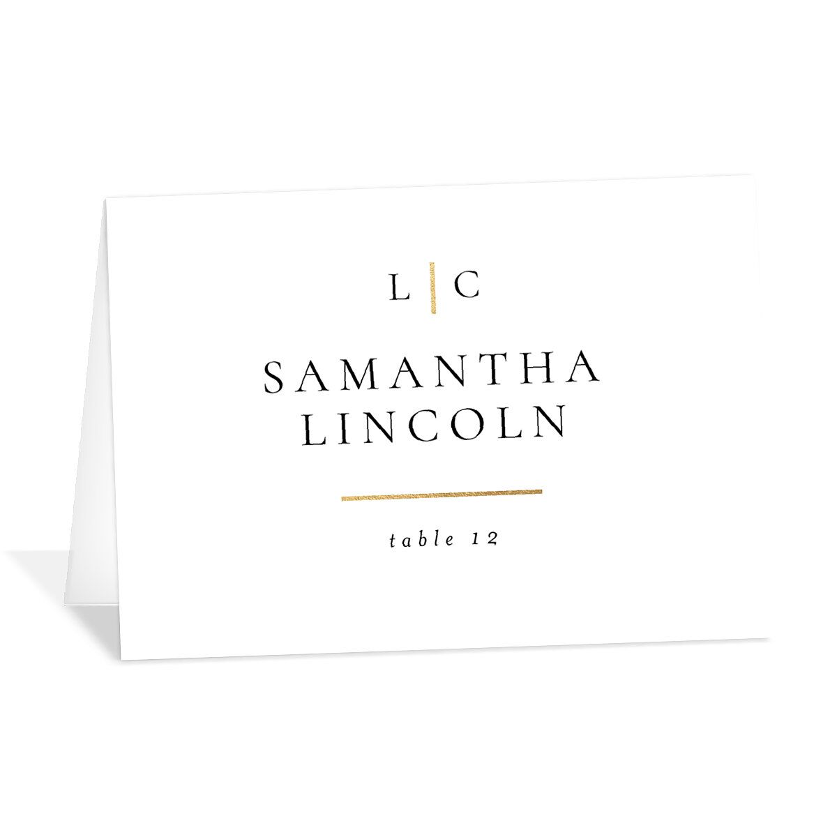 Timeless Frame Place Cards