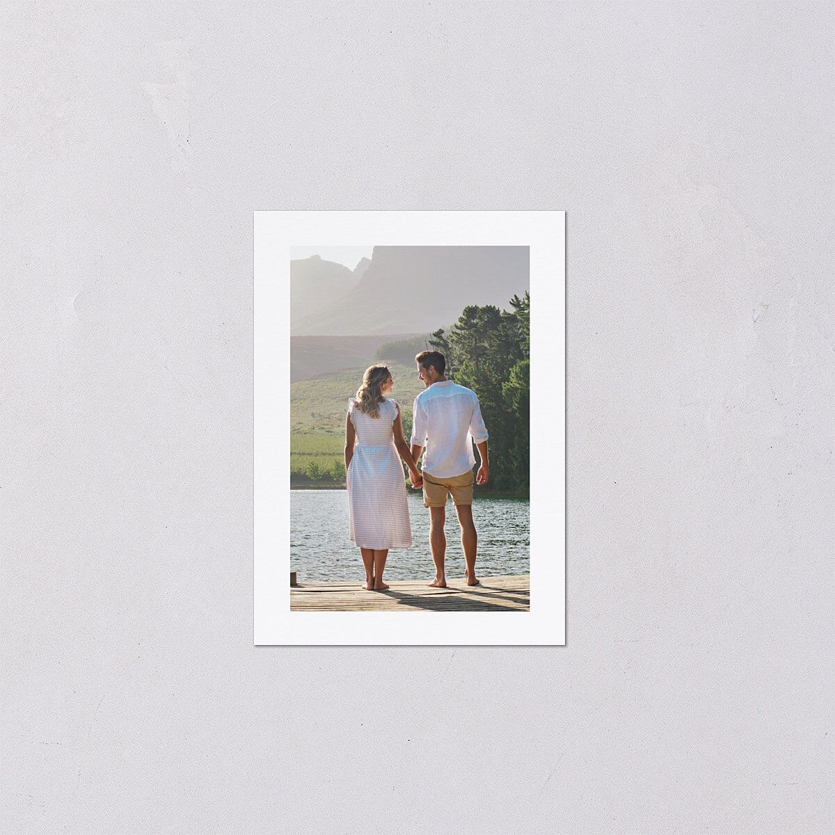 Elegant Peonies and Hydrangeas QR Code RSVP Cards Baby Blue Signature Standard