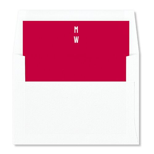 These Kids Envelope Liners Crimson Standard