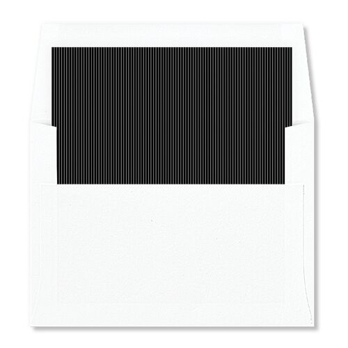 Romantic Vintage Luxury Envelope Liners Licorice Standard