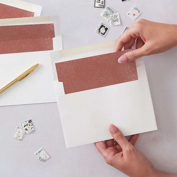 Merry Everything Envelope Liners Desert Rose Standard