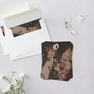 Til Death Gothic Photo Save The Date Magnets Sand Magnet Paper